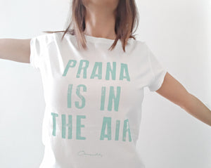 Camiseta Prana is in the air - Mint